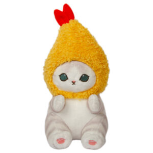 Tempura Fried Shrimp Shark Cat Plush 2